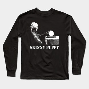 Skinny Puppy † Original Fan Art Tribute Design Long Sleeve T-Shirt